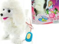 Λούτρινο Ηλεκτρονικό Σκυλάκι / Metro Pet Puppy Electronic Dog(άσπρο ή ρόζ)