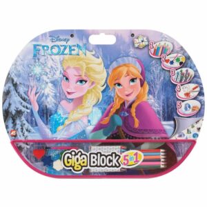 ΣΕΤ ΖΩΓΡΑΦΙΚΗΣ GIGA BLOCK 5 ΣΕ 1 FROZEN 2 (1023-62722)