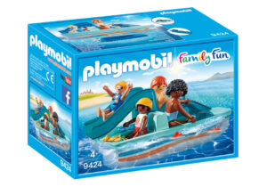 PLAYMOBIL FAMILY FUN ΘΑΛΑΣΣΙΟ ΠΟΔΗΛΑΤΟ ΜΕ ΤΣΟΥΛΗΘΡΑ (9424)