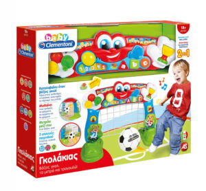 BABY CLEMENTONI ΠΑΙΧΝΙΔΙ ΓΚΟΛΑΚΙΑΣ - ΜΙΛΑΕΙ ΕΛΛΗΝΙΚΑ (1000-63511)