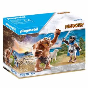 Playmobil Ο Οδυσσέας Και Ο Κύκλωπας Πολύφημοs.70470 