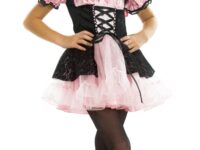 ΑΠΟΚΡΙΑΤΙΚΗ ΣΤΟΛΗ ΠΕΙΡΑΤΙΝΑ ΡΟΖ ΜΑΥΡΗ(94220)