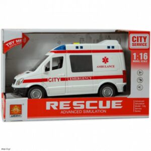 ΦΡΙΞΙΟΝ ΑΣΘΕΝΟΦΟΡΟ ΒΑΝ ΦΩΤΑ ΗΧΟΙ 21CM (WY590A)