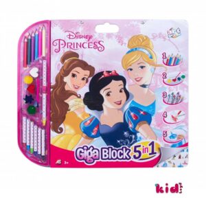 As company Giga Block Σετ Zωγραφικής 5 Σε 1 Princess 1 (1023-62716)