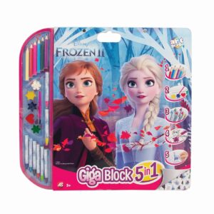 ΣΕΤ ΖΩΓΡΑΦΙΚΗΣ GIGA BLOCK 5 ΣΕ 1 FROZEN 2 (1023-62722)