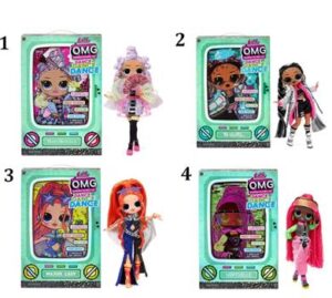L.O.L Surprise Κούκλα OMG Dance-4 Σχέδια (117841EUC) 
