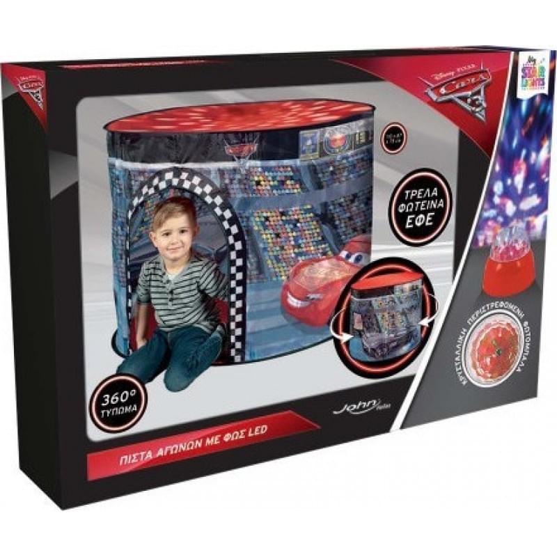 John My Starlight Σκηνή Πίστα Αγώνων Με Φως Led Cars(72518)