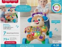 Fisher Price Laugh & Learn Εκπαιδευτική Στράτα Σκυλάκι Smart Stages (FTC66)