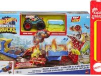 Παιχνιδολαμπάδα Hot Wheels Πίστα Σούπερ Εκρήξεις & Συγκρούσεις για 4+ Ετών Mattel(HFB12)