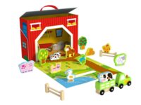 Tooky Toys Ξύλινο Σετ Φάρμα (TY201)