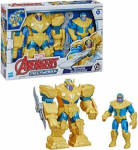 Hasbro Marvel Avengers Mech Strike Thanos Figure With Infinity Mech Suit ( F0264)