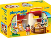 Playmobil 1 2 3 Αχυρώνας-Βαλιτσάκι (70180)