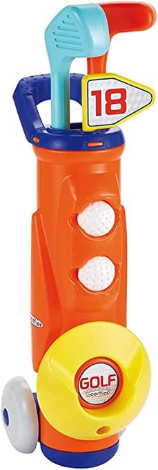 Ecoiffier (779)Golf Bag-2 Clubs + 2 Balls-Outdoor Game for Children-3 Years+