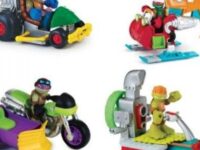 GIOCHI PREZIOSI TMNT Half-Shell Hero Όχημα Με Φιγούρα (GPH96700)