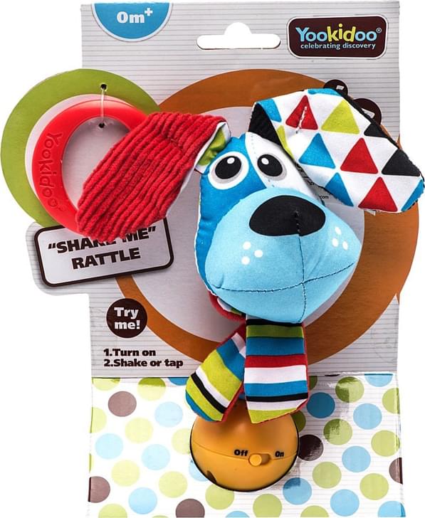 Yookidoo Dog "Shake Me" Rattle(40134)