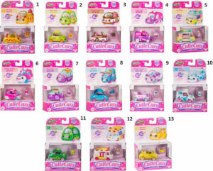 Giochi Preziosi Παιχνίδι Μινιατούρα Shopkins Cutie Cars για 5+ Ετών (Διάφορα Σχέδια) 1τμχ (HPC20000 )