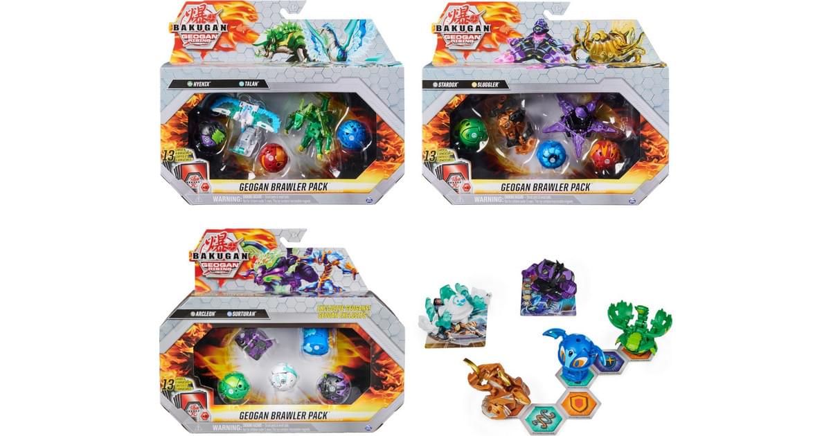 Spin Master Bakugan Geogan Brawler 5-Pack (6060272)