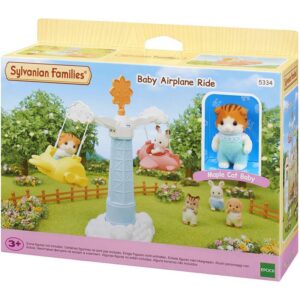 Sylvanian Families – Baby Airplane Ride Αεροπλανάκι Του Λούνα – Παρκ (5334)