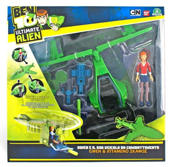 BEN 10 -GWEN E IL SUO VEICOLO DA COMBATTIMENTO(GPH37961)