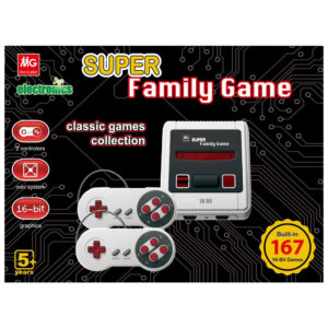  Κονσόλα Παιχνιδιών Τηλεόρασης Super Family Game 16-Bit 167 Games (406041)