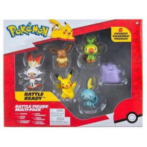  Pokemon Σετ 6 Φιγούρες (JW002469-B / PKW2471)