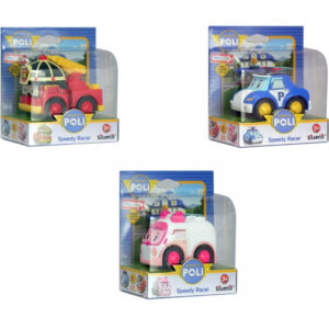 Robocar Poli Αυτοκινητακι Speedy Racer Asst (1003-83183)