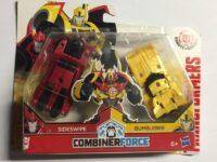 TRANSFORMERS 2 x ACTION FIGURES SET BEESIDE ( SIDESWIPE - BUMBLEBEE ) Hasbro (C0630)