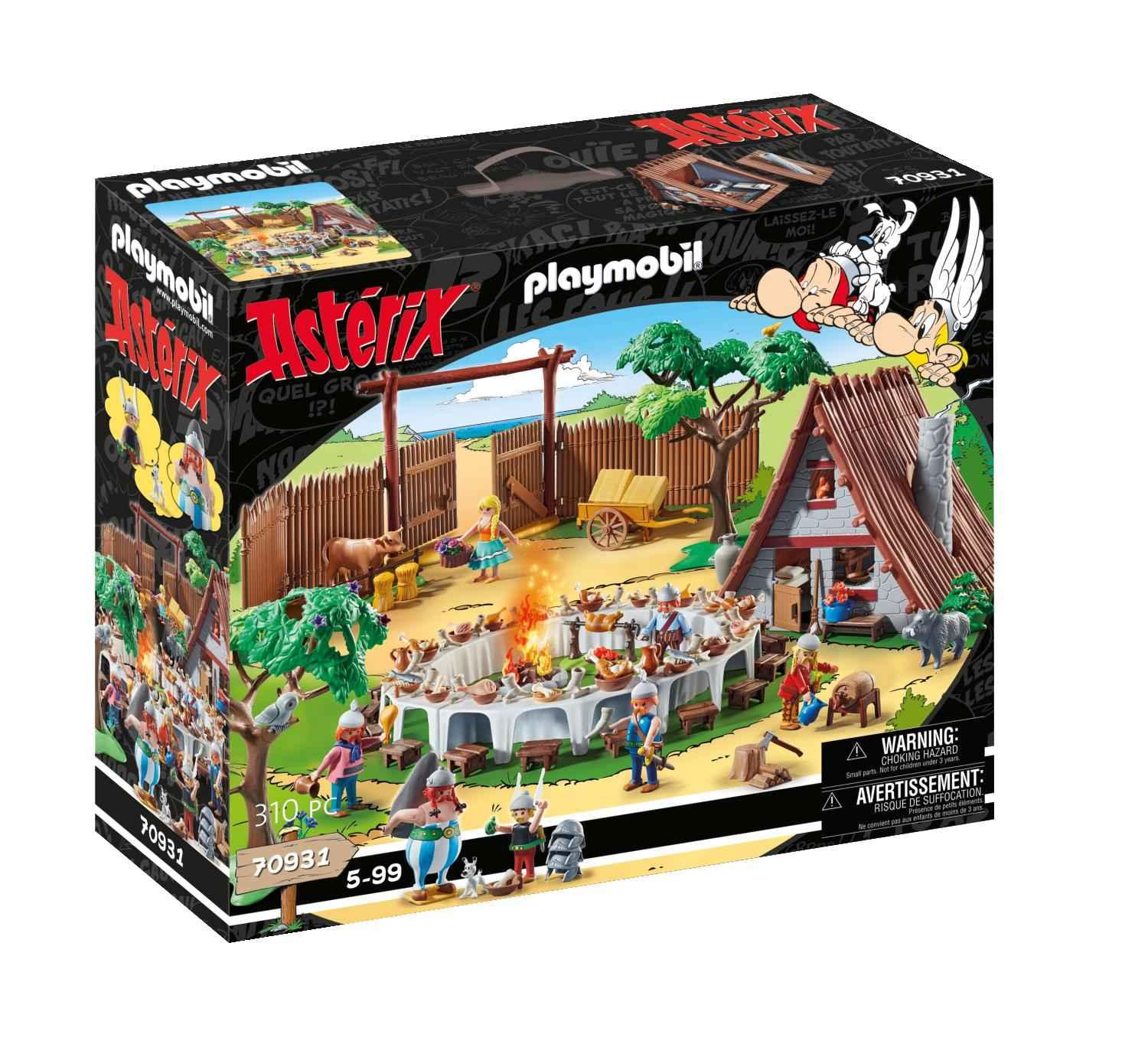 Playmobil Asterix Γιορτή στο Γαλατικό Χωριό (70931)