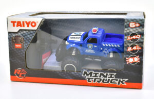 Τηλεκατευθυνόμενο Όχημα Mini Police Truck – Blue 1:40 [400000D]