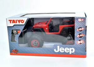 Τηλεκατευθυνόμενο Όχημα Jeep Wrangler Rubicon – Red 1:22 [220000B]