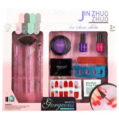 Zita Toys Σετ Μακιγιάζ Με Πινέλα – 2 Σχέδια (005.0208-1B.C)