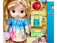 ΠΑΙΧΝΙΔΟΛΑΜΠΑΔΑ BABY ALIVE ΚΟΥΚΛΑ ΜΩΡΟ FRUITY SIPS APPLE ΞΑΝΘΑ ΜΑΛΛΙΑ (F7356)