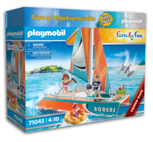 ΠΑΙΧΝΙΔΟΛΑΜΠΑΔΑ PLAYMOBIL FAMILY FUN ΚΑΤΑΜΑΡΑΝ (71043)