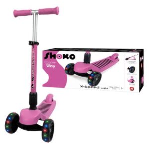 Παιδικό Πατίνι As Shoko Twist & Roll Xspeed Light Με Led Φως Φουξ (5004-50504)