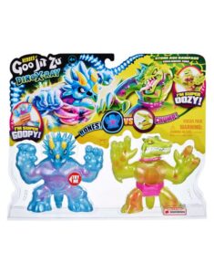Goo Jit Zu Φιγούρα Dino X-Ray Battle Pack 2 Σχέδια (GJT2500)