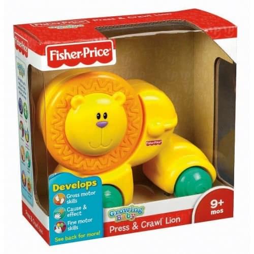 Fisher-Price Growing Baby Press And Crawl Lion (W3149 )