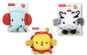 Fisher Price Peek-a-Boo Giggles Griffin από Ύφασμα με Ήχους για 9+ Μηνών (CMY45 )