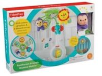 Fisher Price - Μουσικό Περιστρεφόμενο Zωάκια Rainforest (Y6600)