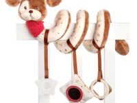 Σπιράλ κρεμαστό αξεσουάρ κούνιας-καροτσιού Twisty Μπέζ-Καφέ(3800838982038)