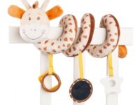 Βρεφικό λούτρινο σπιράλ καμηλοπάρδαλη Uncle Heck 28cm. Amek Toys (098805)