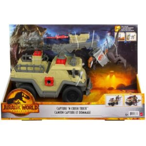 Jurassic World Οχημα Capture & Crush (GWD66)