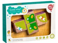WOODEN CUBE PUZZLE, LUCY&LEO - "GUESS WHO? (892610)
