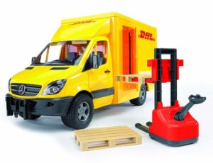 BRUDER Mercedes Sprinter DHL με ανυψωτικό (02534)