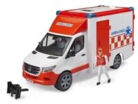 BRUDER Ασθενοφόρο Mercedes Sprinter με διασώστη (02676)