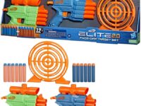 Nerf Elite 2.0 Face Off Target Set Dart Blaster(F8273)