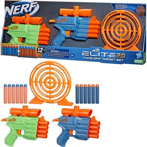 Nerf Elite 2.0 Face Off Target Set Dart Blaster(F8273)
