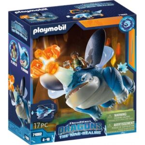 Playmobil Dragons: The Nine Realms - Plowhorn Και D'angelo(71082)