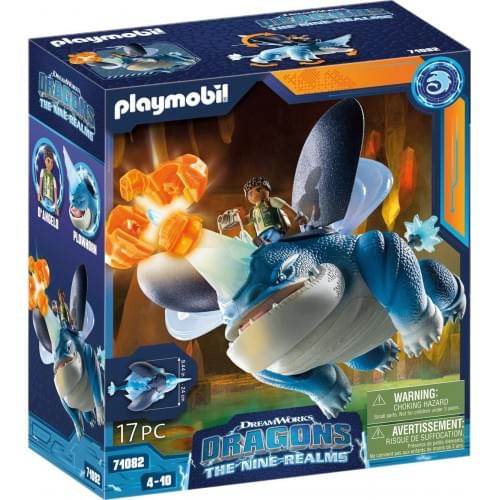 Playmobil Dragons: The Nine Realms - Plowhorn Και D'angelo(71082)