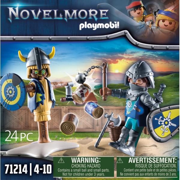 Playmobil Novelmore - Ιππότης Και Σκιάχτρο Εκπαίδευσης (71214)
