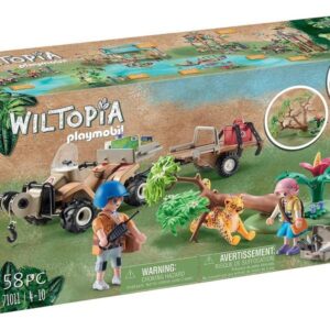 Wiltopia PLAYMOBIL ΦΡΟΝΤΙΣΤΕΣ ΖΩΩΝ ΜΕ ΕΞΕΡΕΥΝΗΤΙΚΟ ΟΧΗΜΑ (71011)